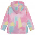 Multicoloured hooded raincoat BILLIEBLUSH for GIRL