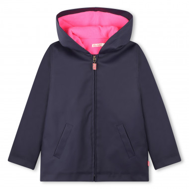 Coated fabric hooded raincoat BILLIEBLUSH for GIRL