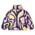 Heart-print puffer jacket BILLIEBLUSH for GIRL