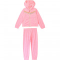 Completo da jogging in velluto BILLIEBLUSH Per BAMBINA