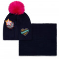 Beanie and snood with sequins BILLIEBLUSH for GIRL