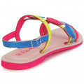 Sandals with buckle and hearts BILLIEBLUSH for GIRL