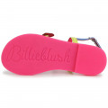 Sandals with buckle and hearts BILLIEBLUSH for GIRL