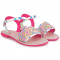 Sandali paillettati con fibbia BILLIEBLUSH Per BAMBINA