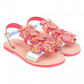 Sequined sandals with buckle BILLIEBLUSH for GIRL