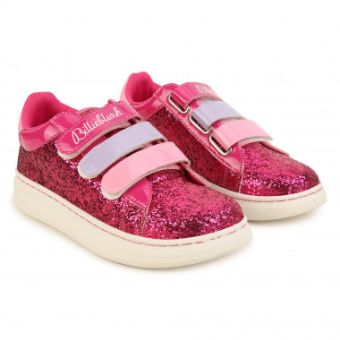 Patent hook-and-loop trainers BILLIEBLUSH for GIRL