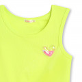 Ribbed tank top BILLIEBLUSH for GIRL