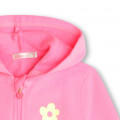 Hooded fleece cardigan BILLIEBLUSH for GIRL