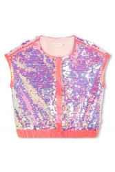 Look blouse sequins Billieblush Printemps Ete 24