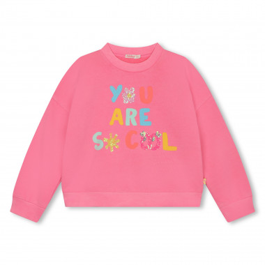 Fleece sweatshirt BILLIEBLUSH for GIRL