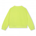 Fleece sweatshirt BILLIEBLUSH for GIRL