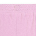 Sequinned terrycloth shorts BILLIEBLUSH for GIRL