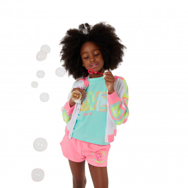 Short molletonné orné de sequins BILLIEBLUSH pour FILLE