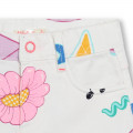 Printed cotton twill shorts BILLIEBLUSH for GIRL