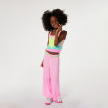 Flowing trousers with motif BILLIEBLUSH for GIRL