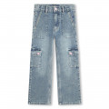 4-Pocket-Jeans aus Baumwolle BILLIEBLUSH Für MÄDCHEN