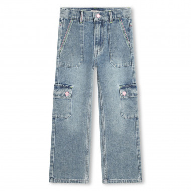 4-pocket cotton jeans  for 