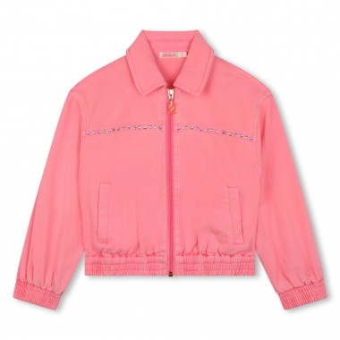Shirt-collar zipped jacket BILLIEBLUSH for GIRL