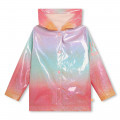 Multicoloured glitter raincoat BILLIEBLUSH for GIRL