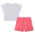 Cotton T-shirt and shorts set BILLIEBLUSH for GIRL