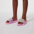 Flip-flops with illustration BILLIEBLUSH for GIRL