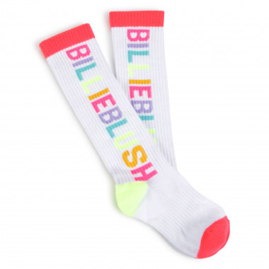 Hoge sokken met logo BILLIEBLUSH Voor