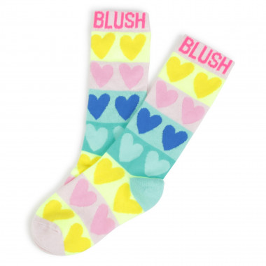 Knee-high heart socks BILLIEBLUSH for GIRL