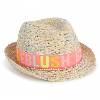 Multicoloured woven hat  for 