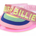 Multicoloured glittery visor BILLIEBLUSH for GIRL