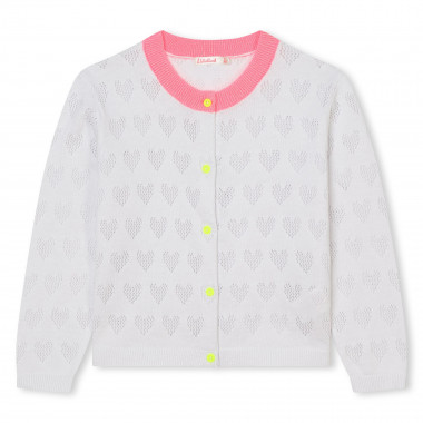 Knitted heart cardigan  for 
