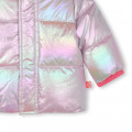 Blusão com capuz e fecho BILLIEBLUSH para RAPARIGA