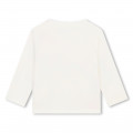 T-shirt algodão manga comprida BILLIEBLUSH para RAPARIGA