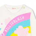 T-shirt algodão manga comprida BILLIEBLUSH para RAPARIGA