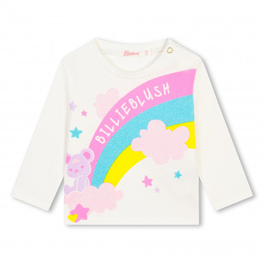 Long-sleeved cotton T-shirt BILLIEBLUSH for GIRL