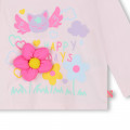 T-shirt algodão manga comprida BILLIEBLUSH para RAPARIGA