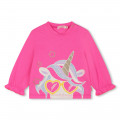 T-shirt com botões de pressão BILLIEBLUSH para RAPARIGA