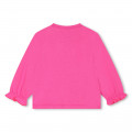 T-shirt com botões de pressão BILLIEBLUSH para RAPARIGA