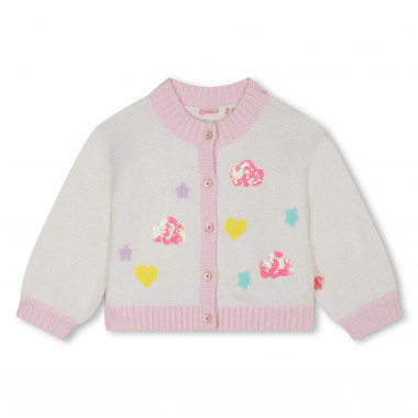 Sequin knitted cardigan BILLIEBLUSH for GIRL