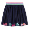 Glittery lined tulle skirt BILLIEBLUSH for GIRL