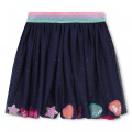 Glittery lined tulle skirt BILLIEBLUSH for GIRL