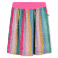 Pleated sequinned skirt BILLIEBLUSH for GIRL