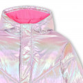 Zip-up hooded puffer jacket BILLIEBLUSH for GIRL