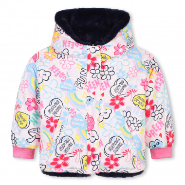 Reversible hooded puffer BILLIEBLUSH for GIRL