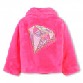 Fluffy fleece coat BILLIEBLUSH for GIRL