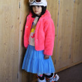 Fluffy fleece coat BILLIEBLUSH for GIRL