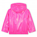 Hooded lined raincoat BILLIEBLUSH for GIRL