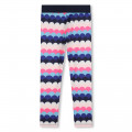 Legging à imprimé multicolore BILLIEBLUSH pour FILLE