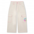 Adjustable-waist trousers BILLIEBLUSH for GIRL