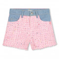 Short en tweed à poches BILLIEBLUSH pour FILLE