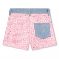 Short en tweed à poches BILLIEBLUSH pour FILLE